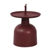 FLEXMOB Table d'extérieur rouge 54,5x41x41 cm Salerne