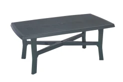 Aucune Table d'extérieur vert 180x100x72 cm Best