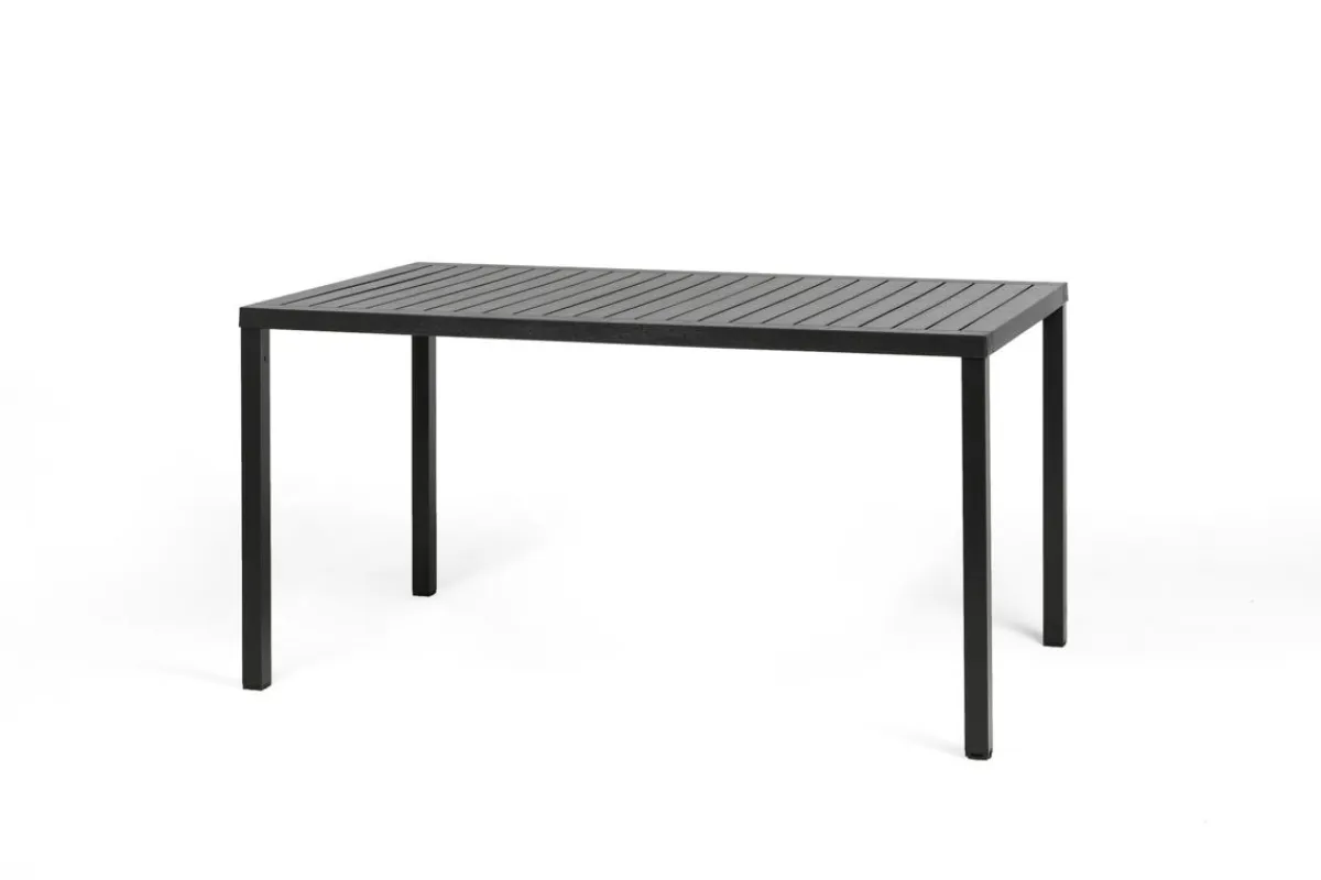 Table gris anthracite - Aucune Discount
