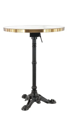 FLEXMOB Table marbre blanc Ø 60 cm Orsay Best