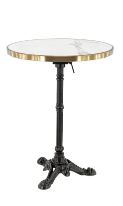 FLEXMOB Table marbre blanc Ø 60 cm Orsay Best