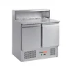PROINOX Table pizza réfrigérée 2 portes pleines GN1/1 froid positif 288 L 2 grilles Online