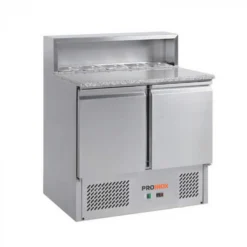 PROINOX Table pizza réfrigérée 2 portes pleines GN1/1 froid positif 288 L 2 grilles Online