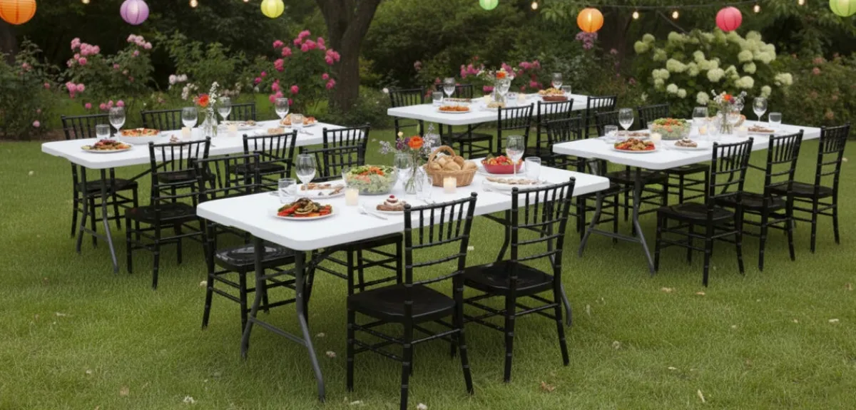 FLEXMOB Table pliante blanc 75x182x74 cm Xl 180 Clearance