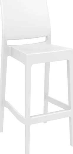 FLEXMOB Tabouret de bar blanc 108x44x51 cm Maya New