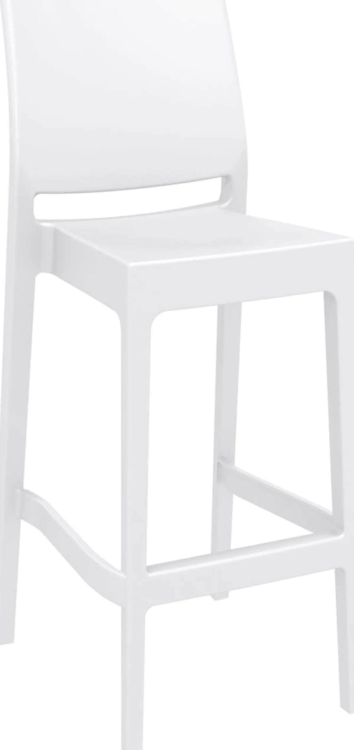 FLEXMOB Tabouret de bar blanc 108x44x51 cm Maya New