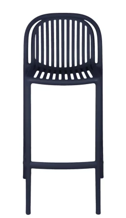 Tabouret de bar de terrasse bleu 104x52x49 cm Oman - FLEXMOB Online