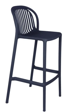 Tabouret de bar de terrasse bleu 104x52x49 cm Oman - FLEXMOB Online