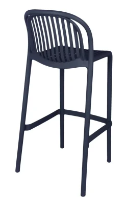 Tabouret de bar de terrasse bleu 104x52x49 cm Oman - FLEXMOB Online