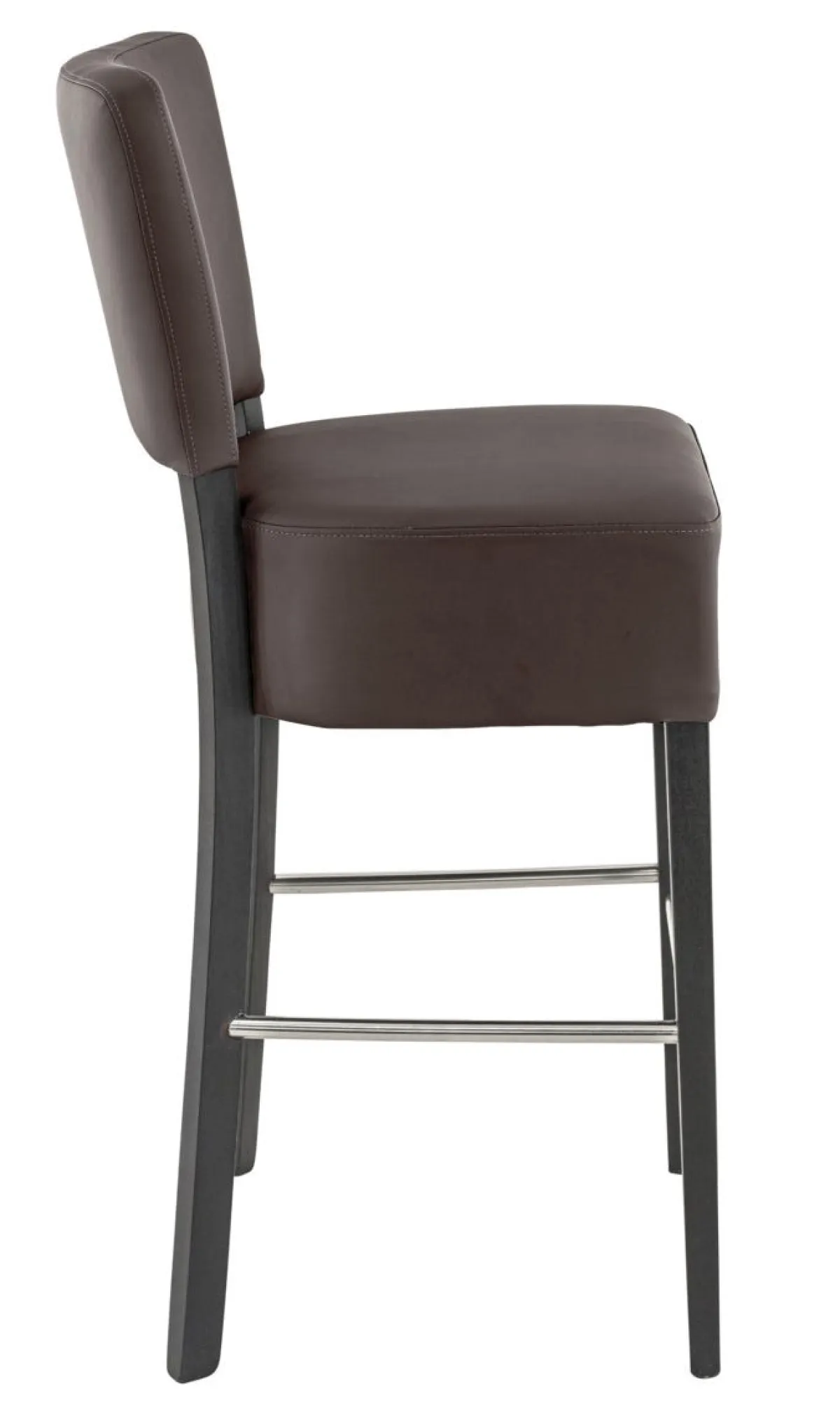 Tabouret de bar d'intérieur chocolat 111x45x54 cm Floriane 2 - FLEXMOB Sale