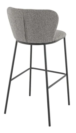 Tabouret de bar d'intérieur gris 104x53x56 cm Sandra - FLEXMOB Hot
