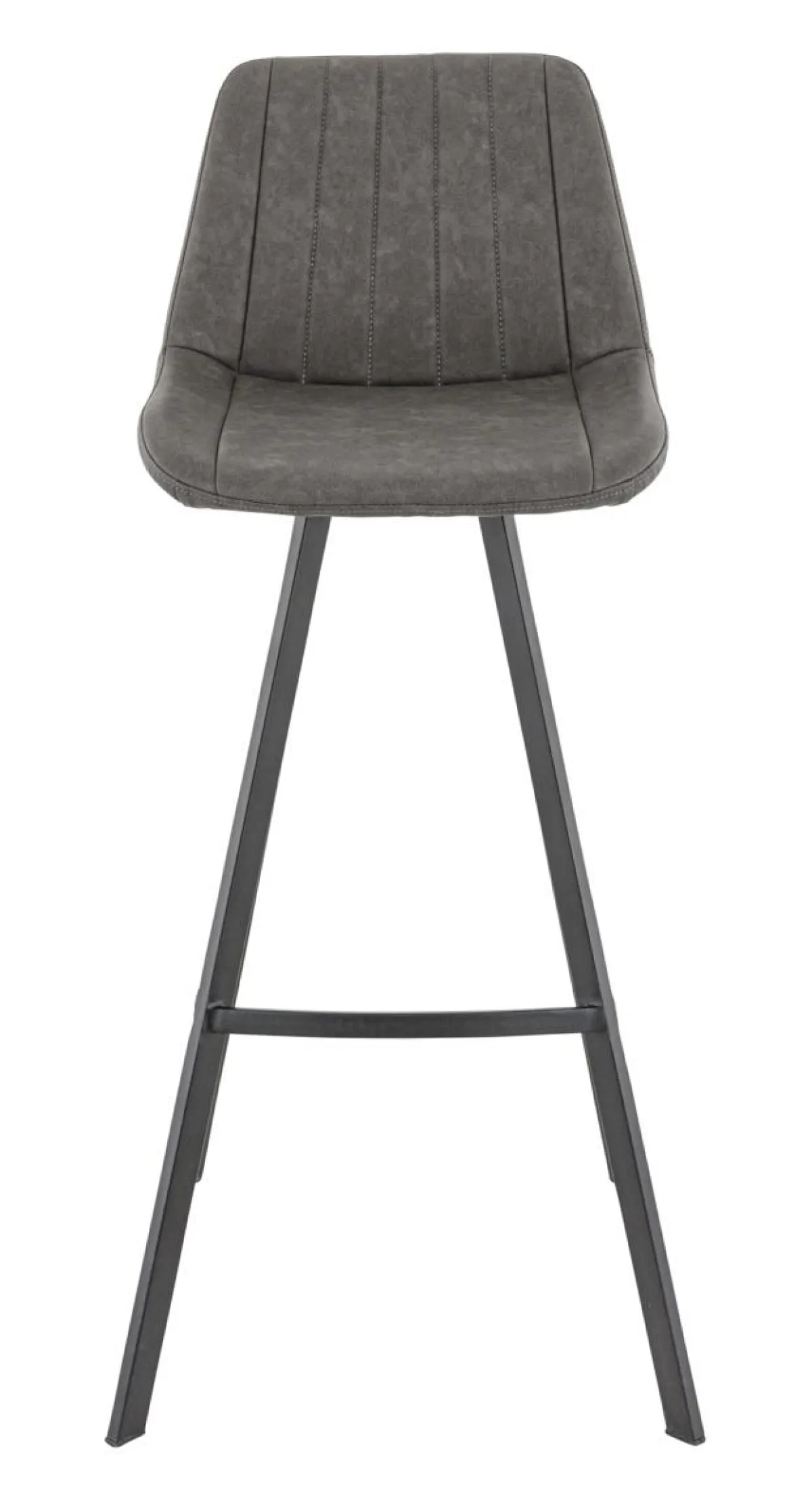 Tabouret de bar d'intérieur gris anthracite 106x46x53 cm Kyle - FLEXMOB Clearance