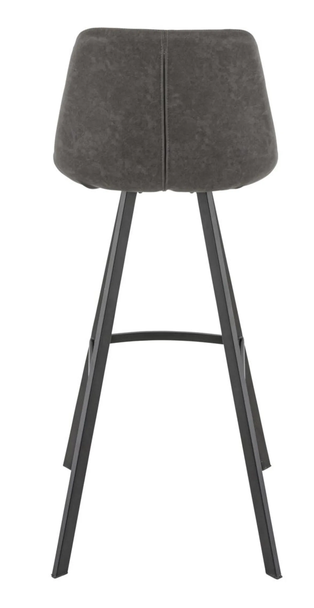 Tabouret de bar d'intérieur gris anthracite 106x46x53 cm Kyle - FLEXMOB Clearance