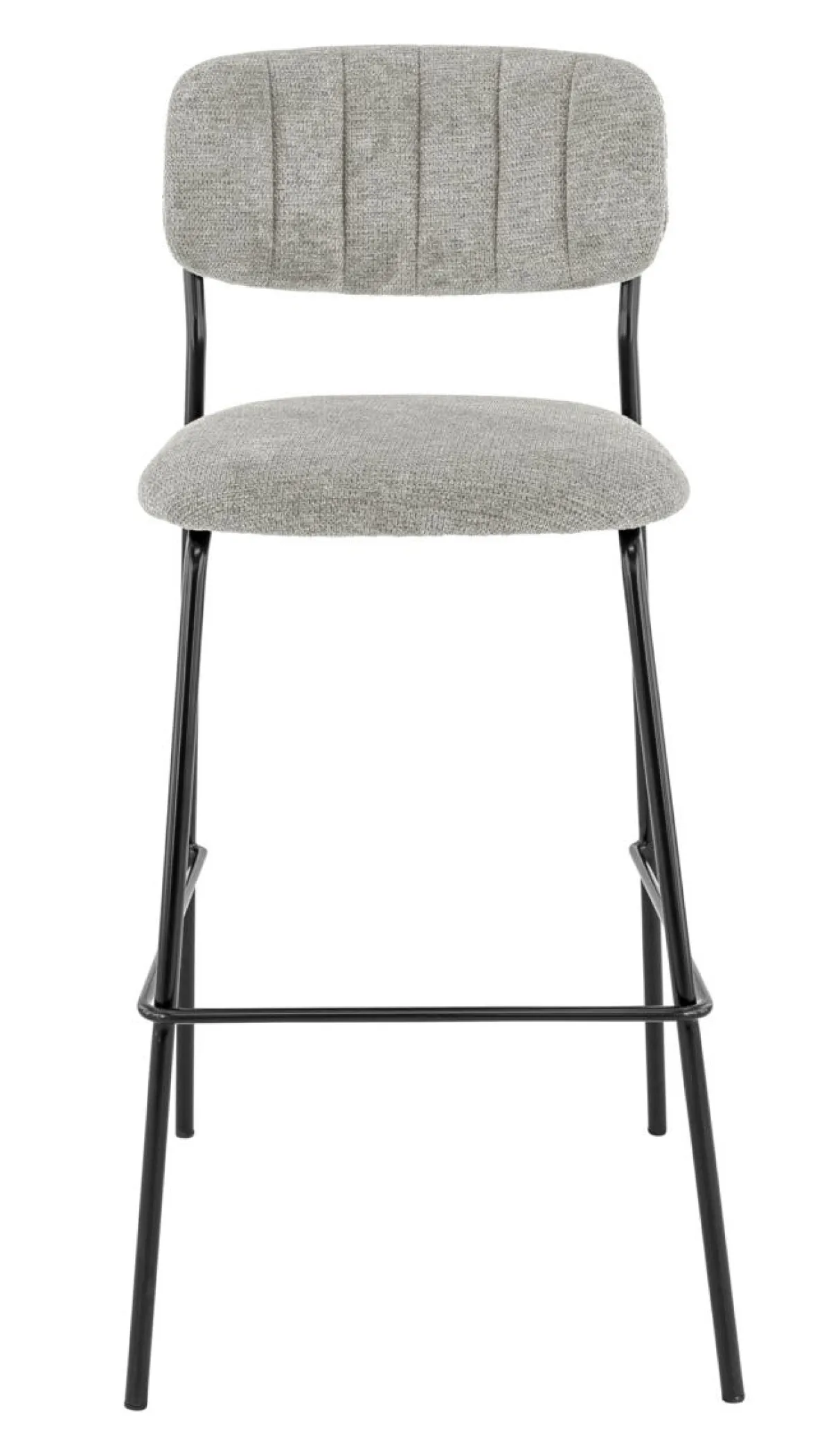 FLEXMOB Tabouret de bar d'intérieur gris clair 108x51x55 cm Auguste New