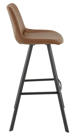 FLEXMOB Tabouret de bar d'intérieur marron 106x46x53 cm Kyle