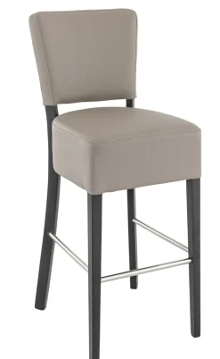 FLEXMOB Tabouret de bar d'intérieur taupe 111x45x54 cm Floriane 2