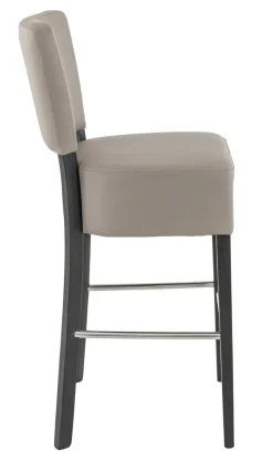 FLEXMOB Tabouret de bar d'intérieur taupe 111x45x54 cm Floriane 2