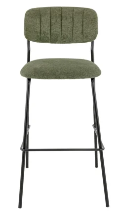 Tabouret de bar d'intérieur vert 108x51x55 cm Auguste - FLEXMOB Online