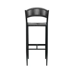 FLEXMOB Tabouret de bar gris anthracite 104x46x58 cm Breda Sale