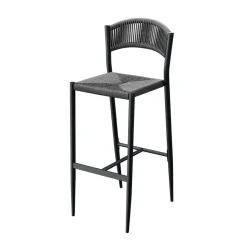 FLEXMOB Tabouret de bar gris anthracite 104x46x58 cm Breda Sale