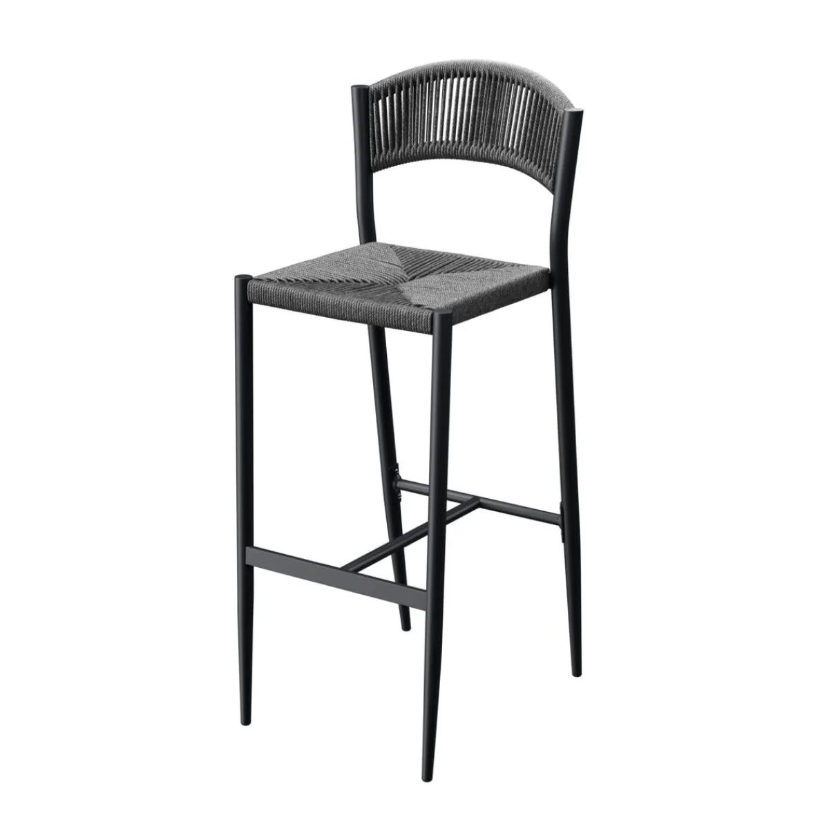 FLEXMOB Tabouret de bar gris anthracite 104x46x58 cm Breda Sale