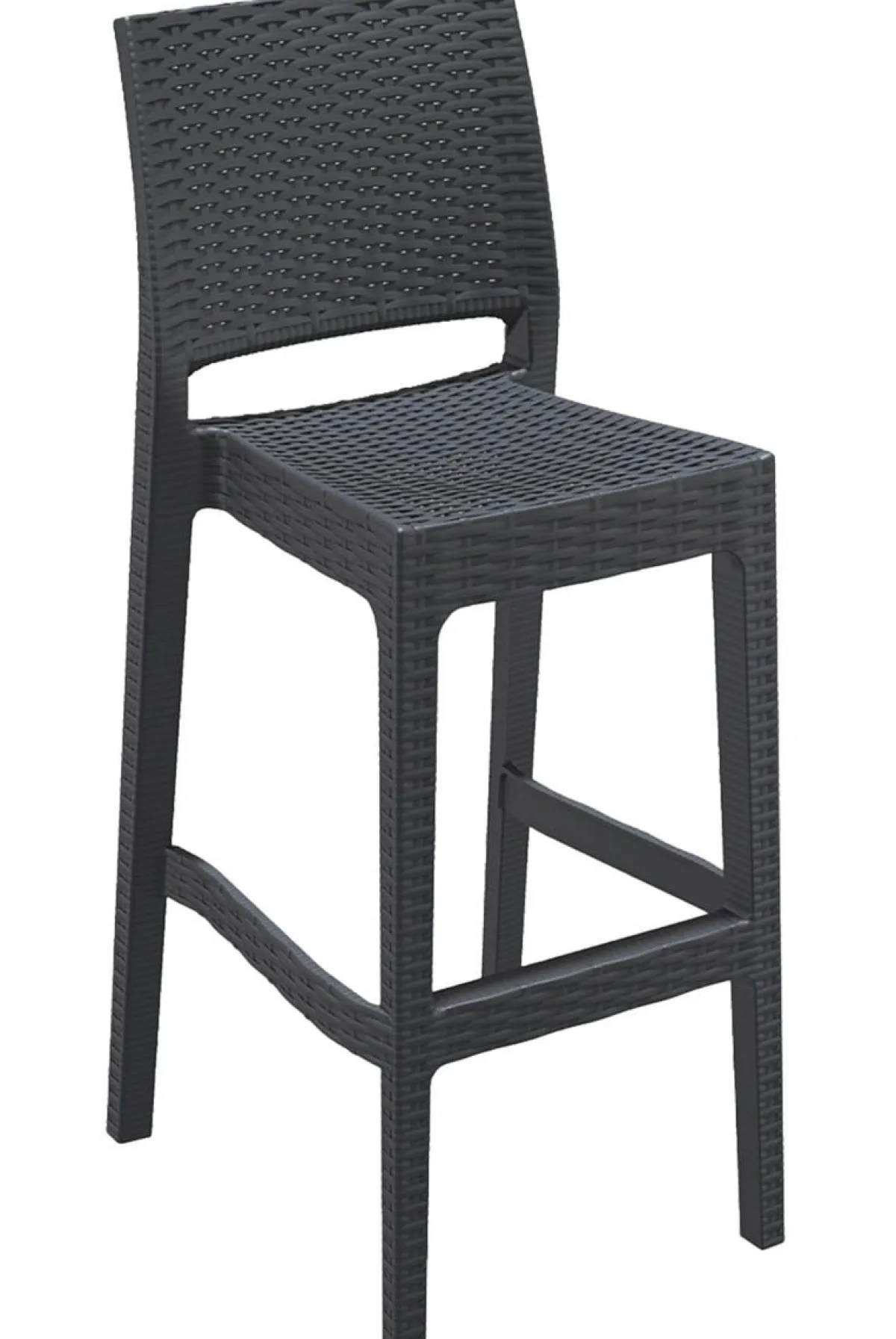 Tabouret de bar gris foncé 108x40x51 cm Jamaica - FLEXMOB Hot