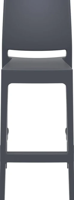 FLEXMOB Tabouret de bar gris foncé 108x44x51 cm Maya Hot