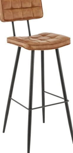 Tabouret de bar marron 107x37x54 cm Maurice - FLEXMOB