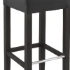 FLEXMOB Tabouret de bar noir 100x36x44 cm Clinton Discount