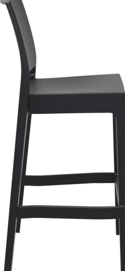 Tabouret de bar noir 108x44x51 cm Maya - FLEXMOB Best