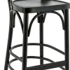 Tabouret de bar noir 108x46x45 cm Sofia - FLEXMOB Outlet