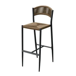 FLEXMOB Tabouret de bar paille 104x46x58 cm Breda Best