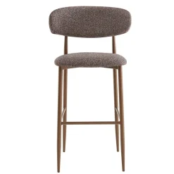 FLEXMOB Tabouret de bar rouge 108,2x54,5x48,3 cm Clyde Discount