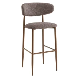 FLEXMOB Tabouret de bar rouge 108,2x54,5x48,3 cm Clyde Discount
