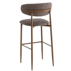 FLEXMOB Tabouret de bar rouge 108,2x54,5x48,3 cm Clyde Discount