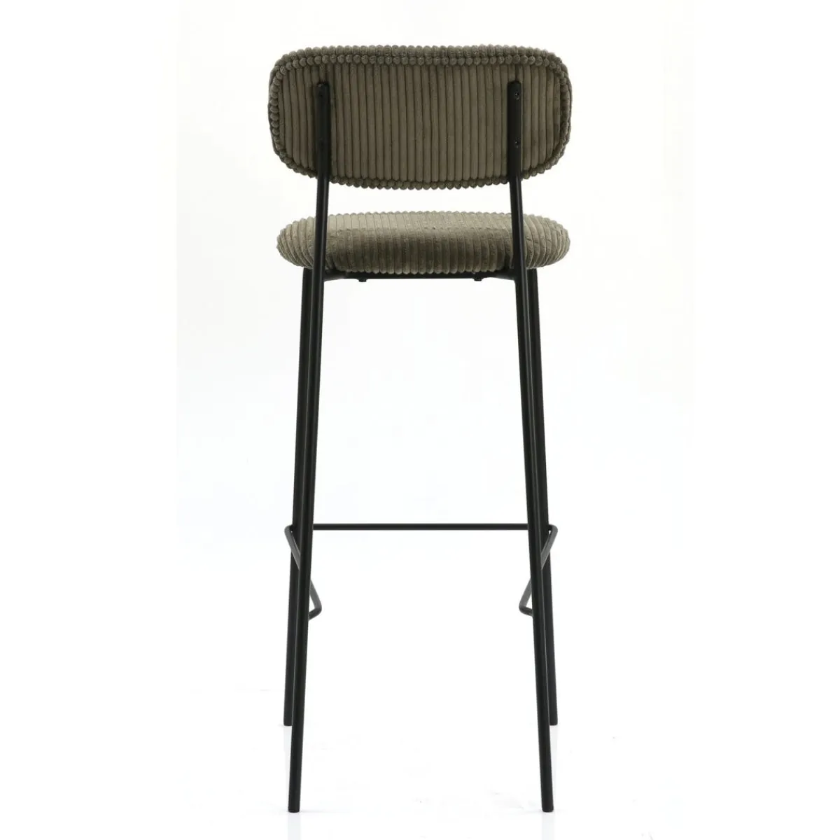Tabouret de bar vert olive 103x42,2x45 cm Paul - FLEXMOB Sale
