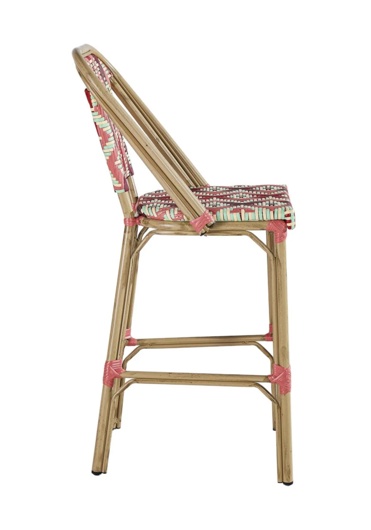 Tabouret de bar 116x48x58 cm Magenta - FLEXMOB Outlet
