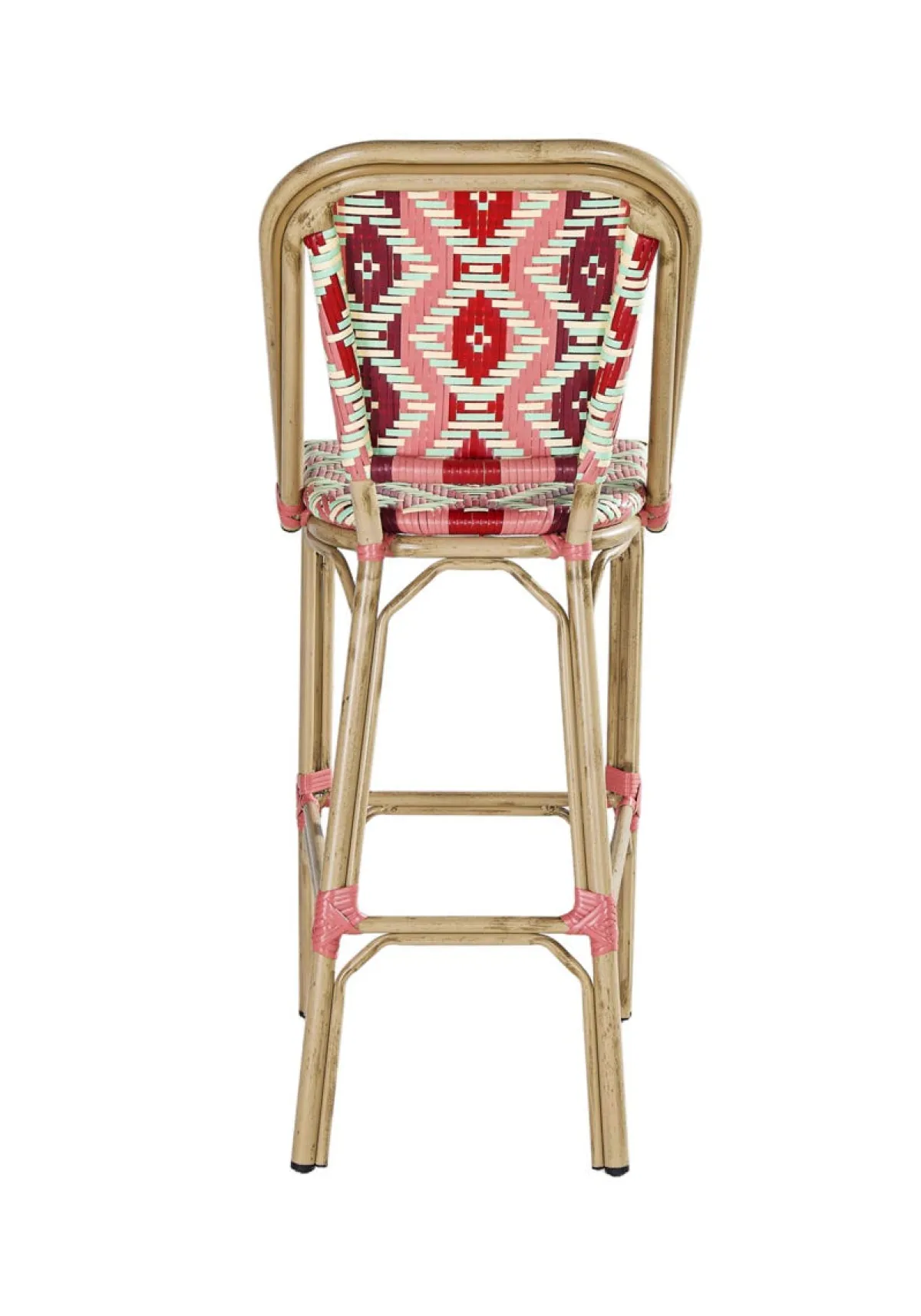 Tabouret de bar 116x48x58 cm Magenta - FLEXMOB Outlet