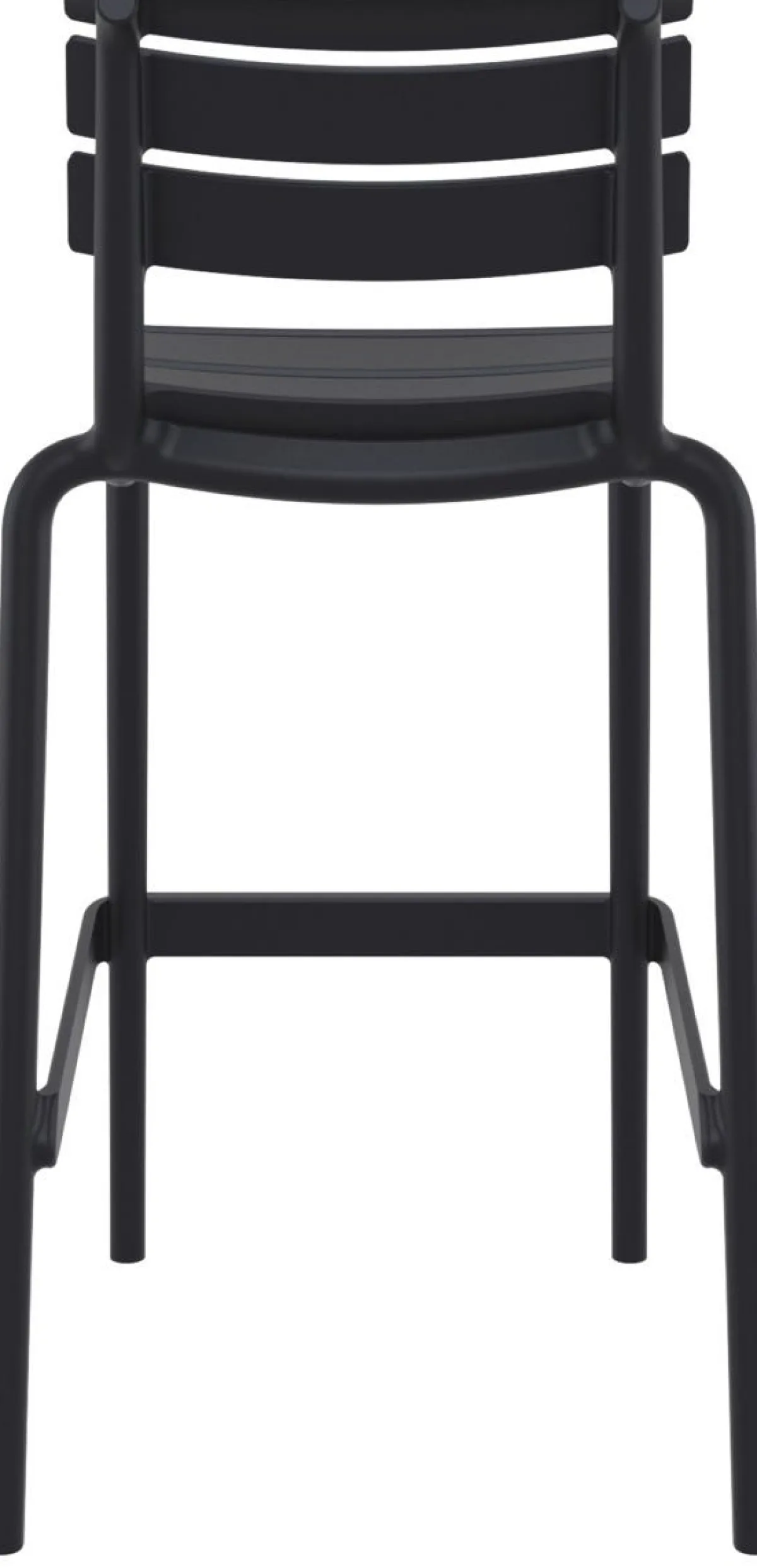 Tabouret noir 105x53x55 cm Achile - FLEXMOB Outlet