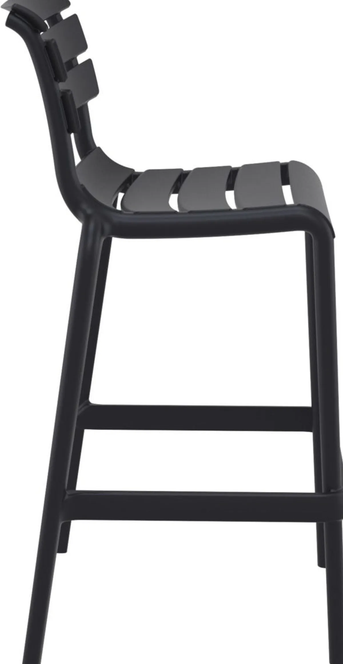 Tabouret noir 105x53x55 cm Achile - FLEXMOB Outlet