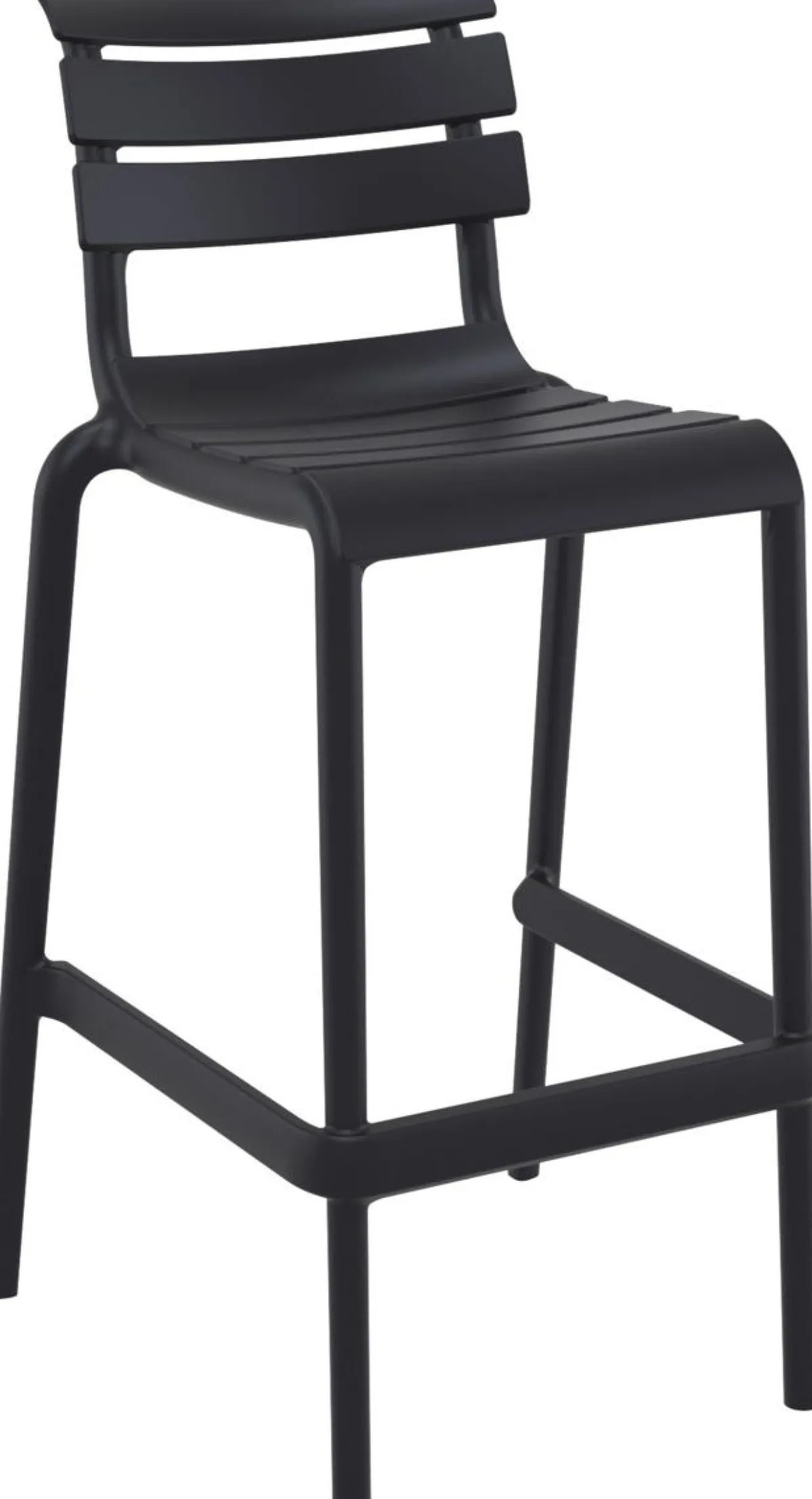 Tabouret noir 105x53x55 cm Achile - FLEXMOB Outlet