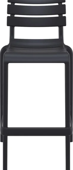 Tabouret noir 105x53x55 cm Achile - FLEXMOB Outlet