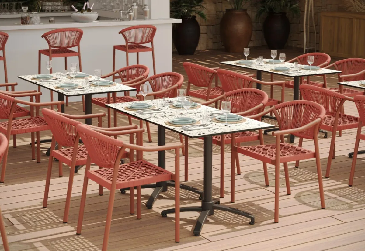 FLEXMOB Tabouret terra 106x54x57 cm Alicante Outlet