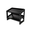 étagère bois noir 57,4x32,3x44,1 cm Flow - CRASTER Online