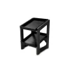 CRASTER étagère bois noir 30,9x32,3x44,1 cm Flow