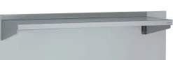 étagère murale inox 120x40x15 cm 1 niveaux Avec dosseret 100 kg - TOURNUS Hot