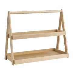 APS étagère 2 niveaux GN1/2 et 2/4 chêne 55,5x26,5x44,5 cm Valo Best