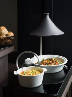 Tajine avec induction rond noir porcelaine culinaire Ø 32 cm ution 2 - REVOL Clearance