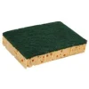Aucune Tampons abrasifs sur éponge vert 12,7x8,9x2,2 cm (10 pièces)
