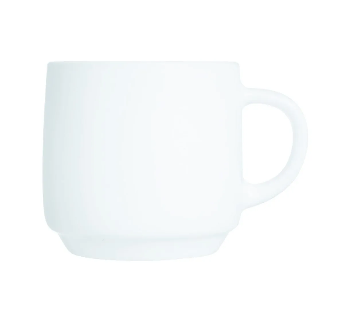 ARCOROC Tasse avec anses rond blanc verre opal 19 cl Ø 9,7 cm Intensity Baril Outlet